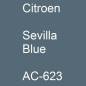 Preview: Citroen, Sevilla Blue, AC-623.